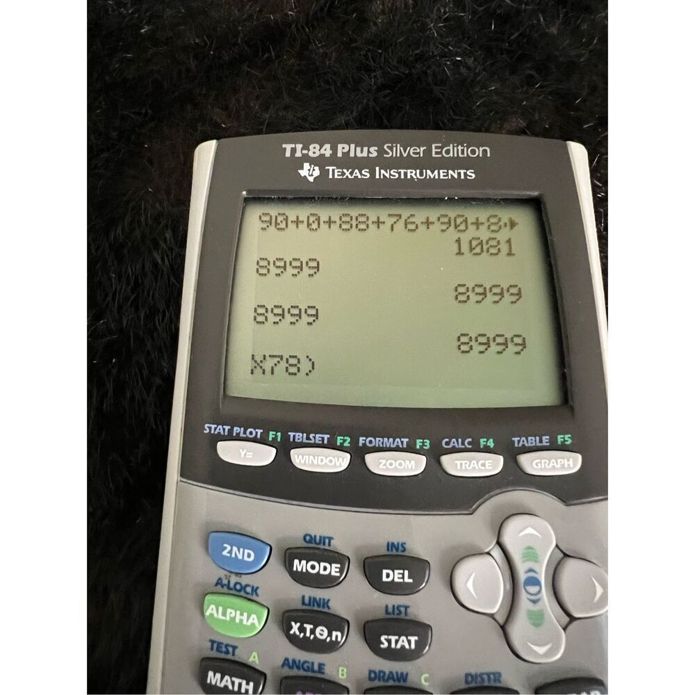 Texas Instruments TI-84 Plus Silver Edition Graphing Calculator - Picture 2 of 4